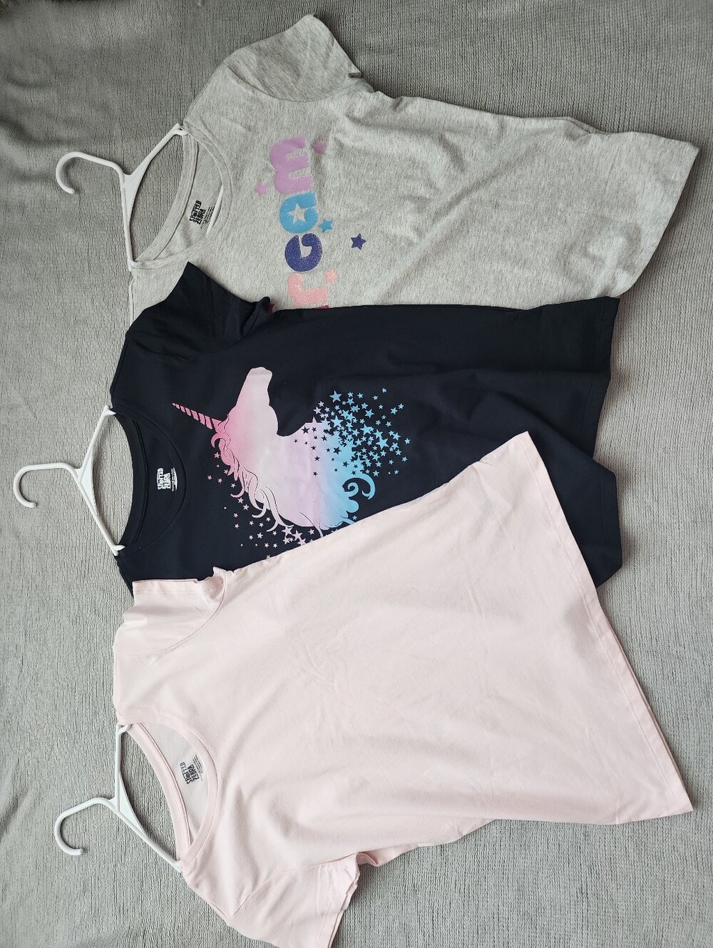 NWOT Spotted Zebra Girls T-Shirt Bundle Pack of 3 Size XXL 14-16 Cotton